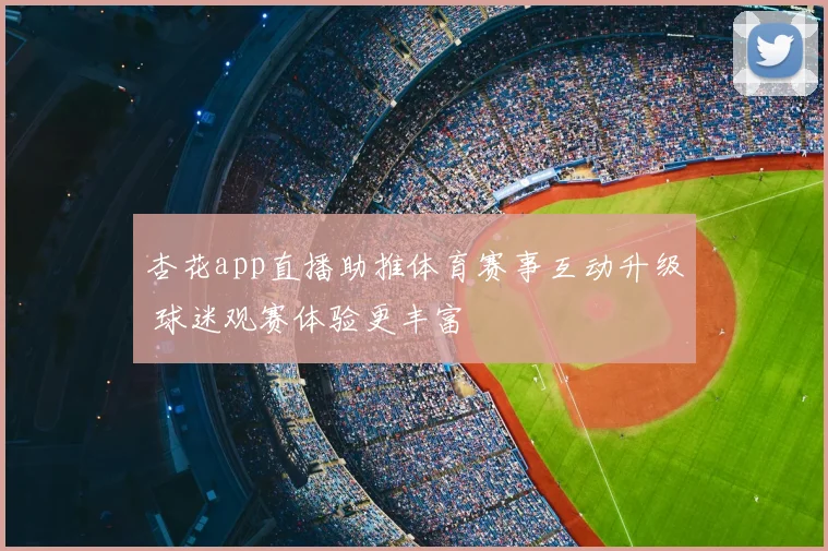 杏花app直播助推体育赛事互动升级 球迷观赛体验更丰富