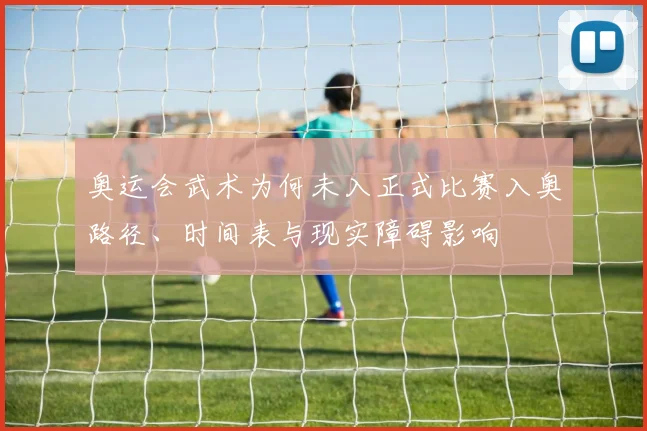 奥运会武术为何未入正式比赛入奥路径、时间表与现实障碍影响