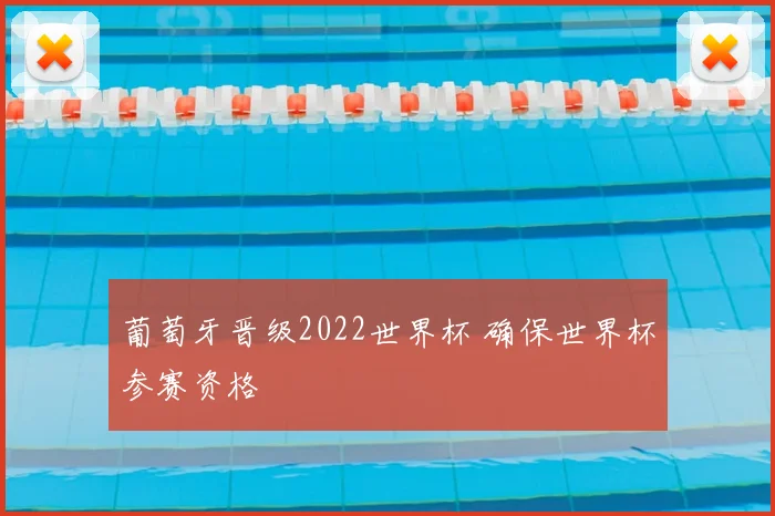葡萄牙晋级2022世界杯 确保世界杯参赛资格